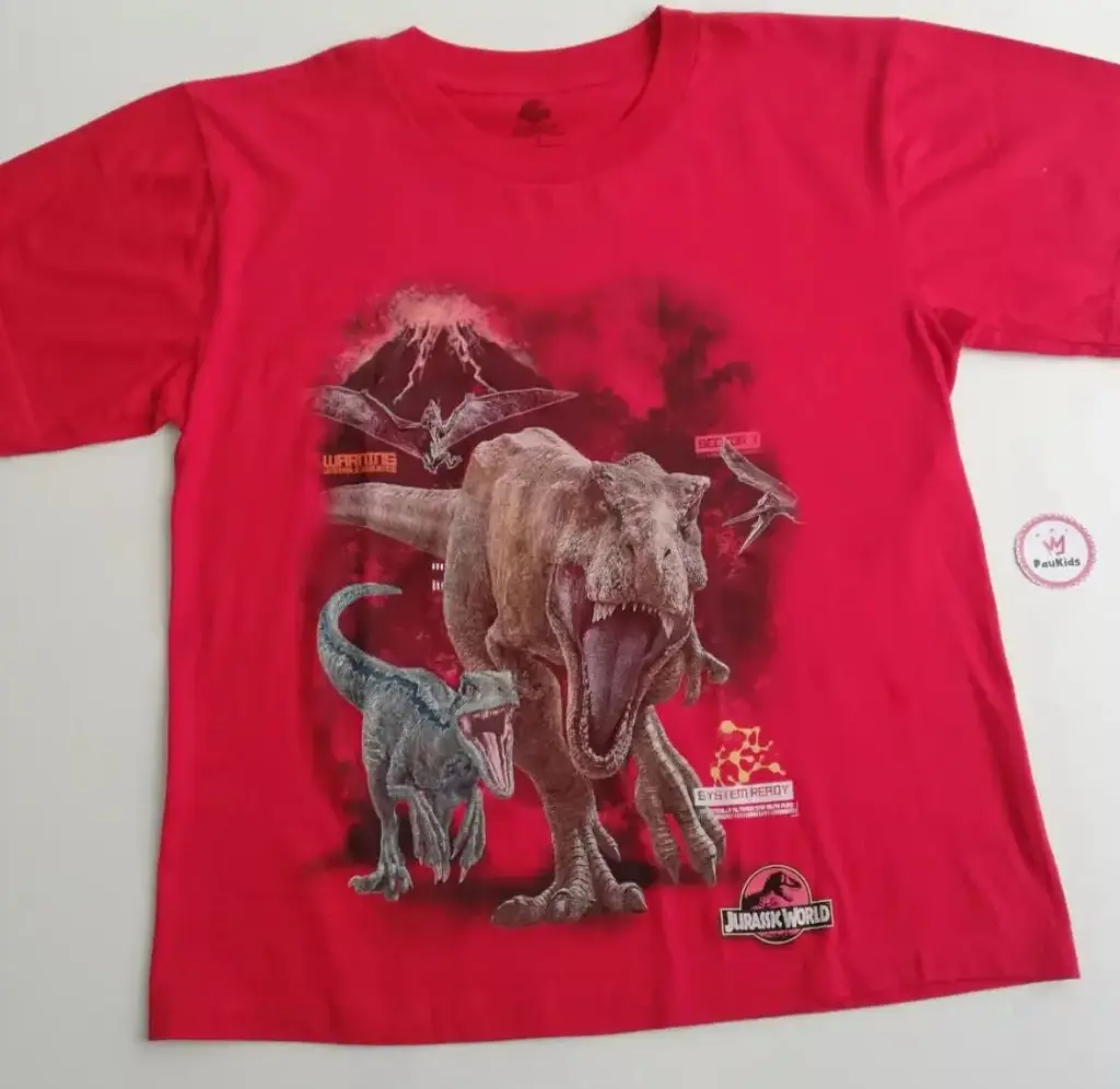 Camiseta roja Trex