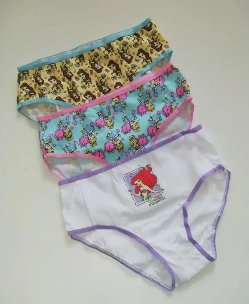 Set x3 interiores princesas sirenita