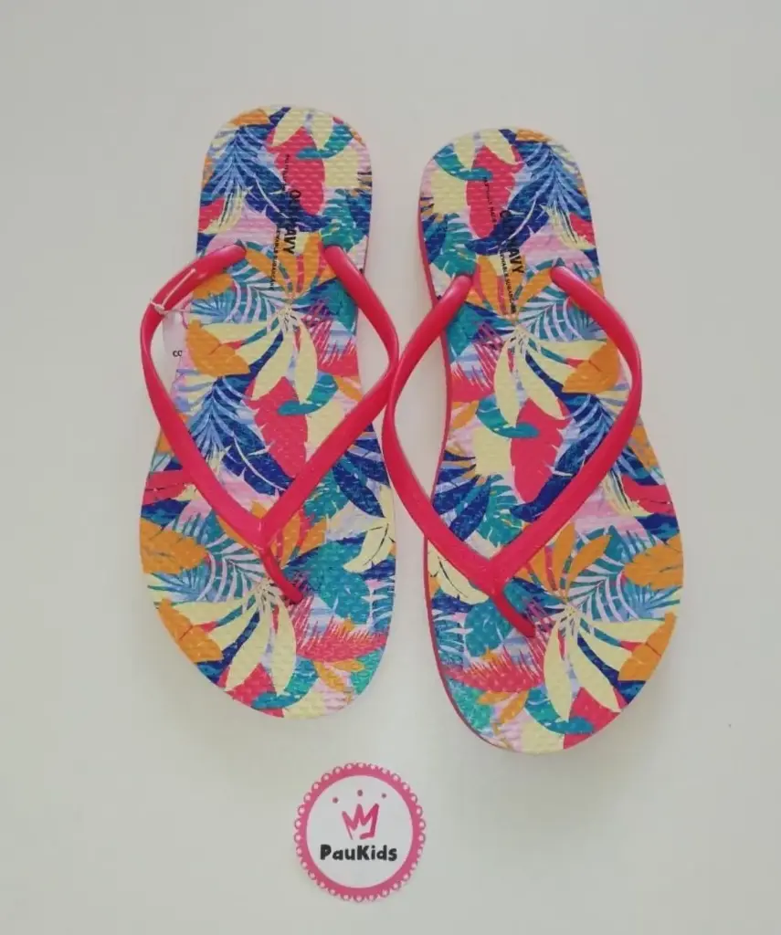 Zapatillas mujer tiras brillosas