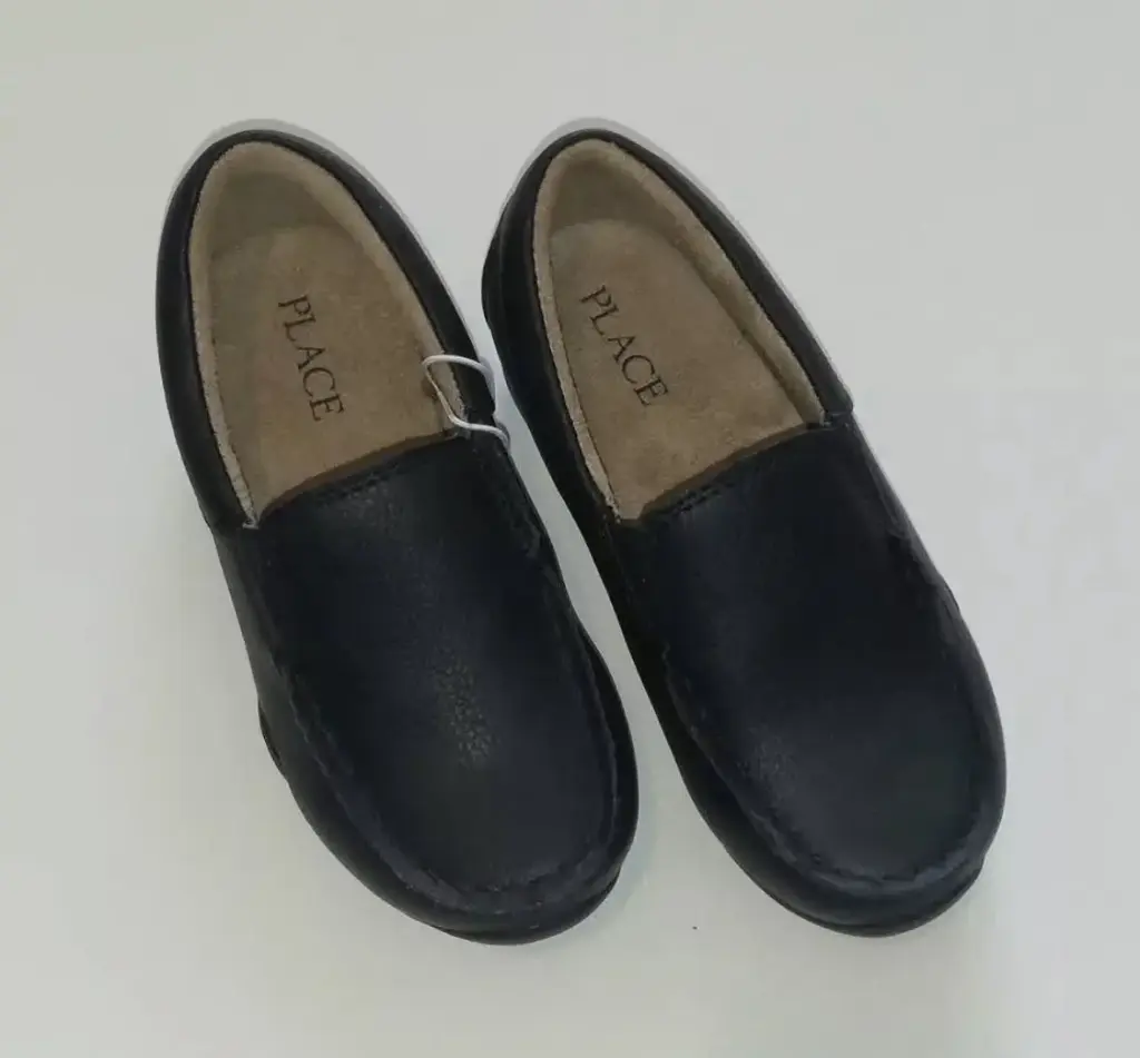Zapatos tipo mocasines negros