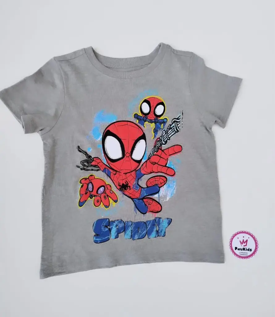 Camiseta gris Spidey