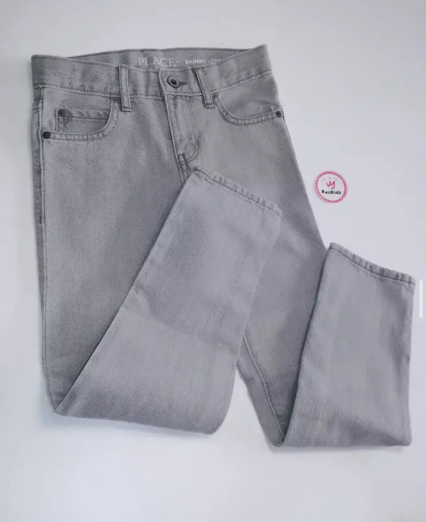 Pantalón jean gris