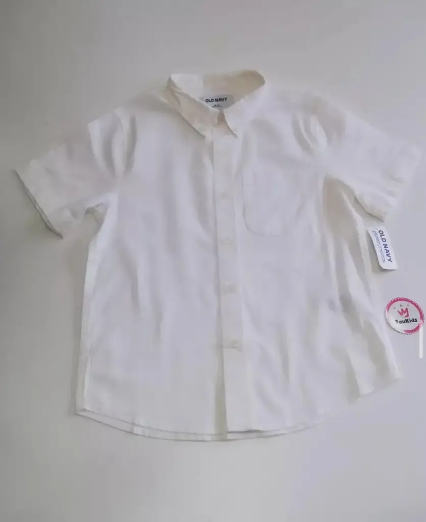 Camisa blanca bolsillo