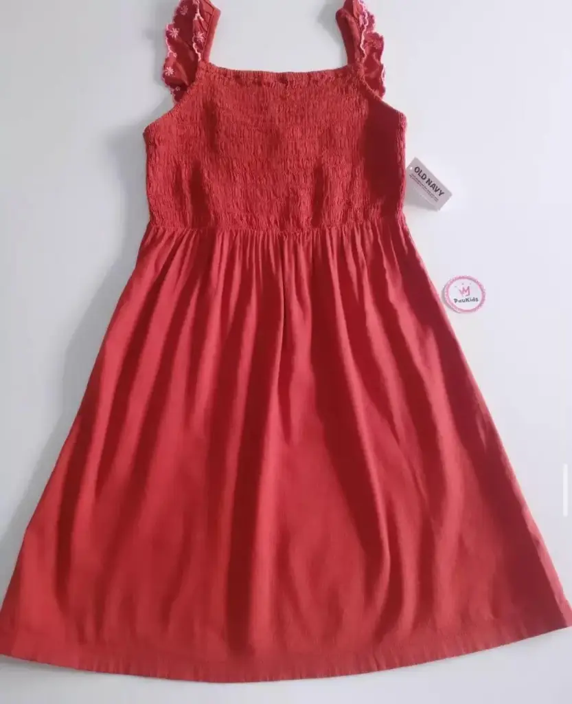 Vestido casual ladrillo bode mangas
