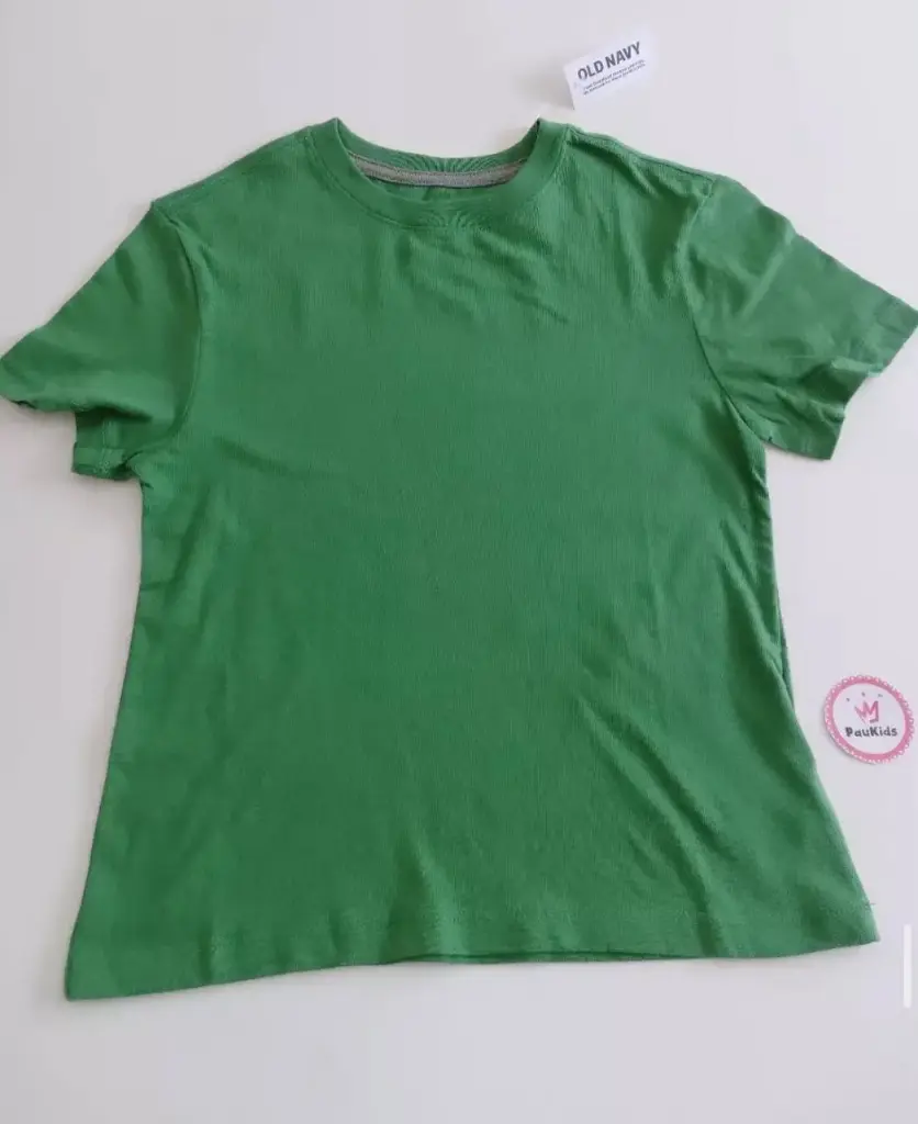 Camiseta sencilla verde