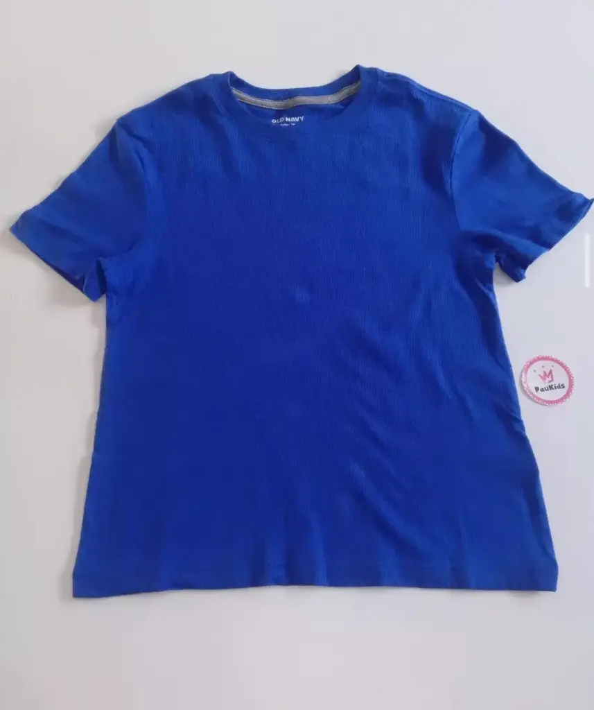 Camiseta sencilla azul