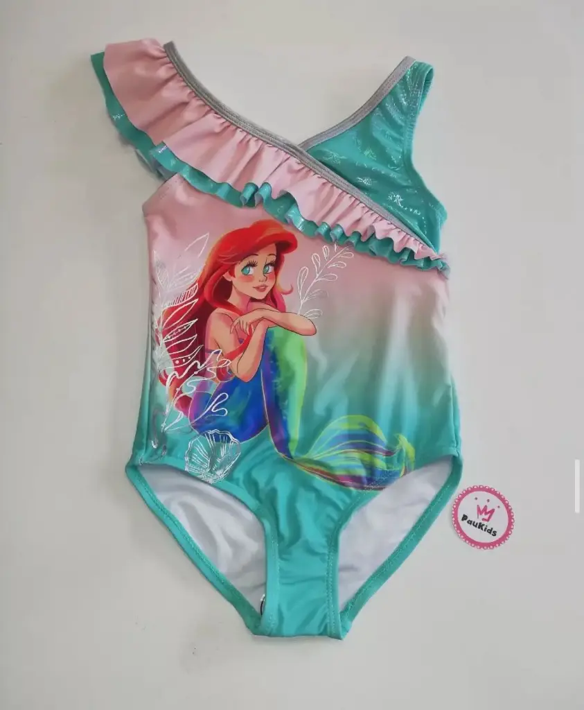 Traje de baño entero sirenita