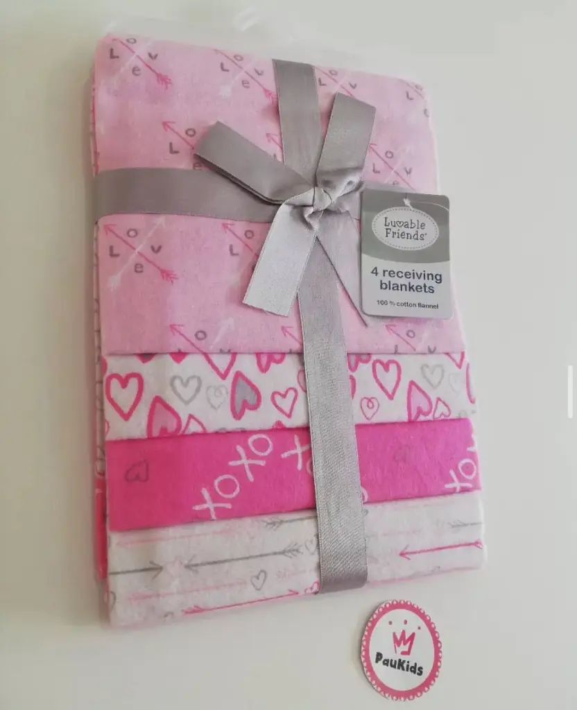Set x4 colchitas ligeras rosa xoxo