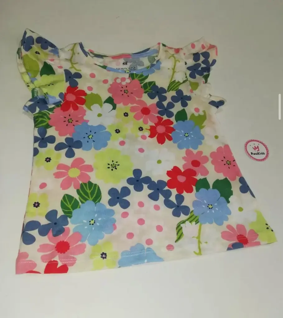 Blusa flores varios colores