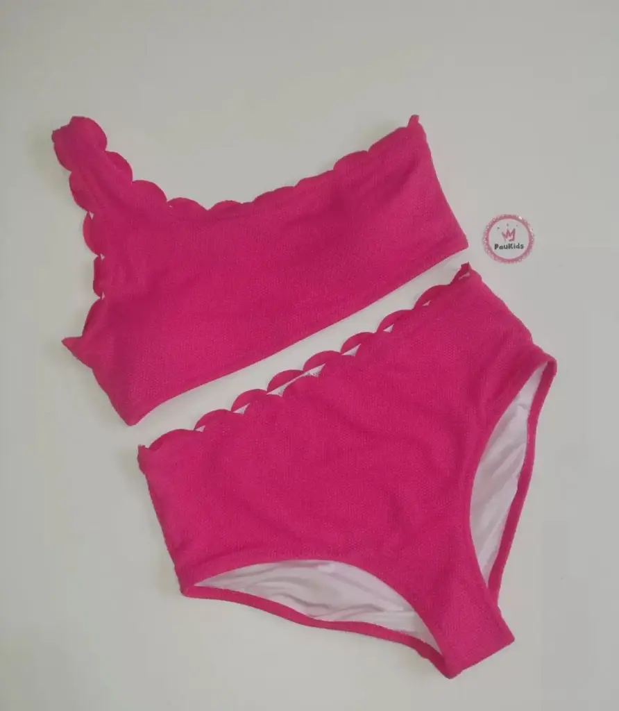 Set x2 traje de baño fucsia