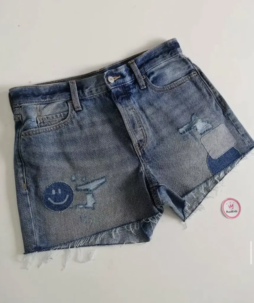 Short jean carita feliz