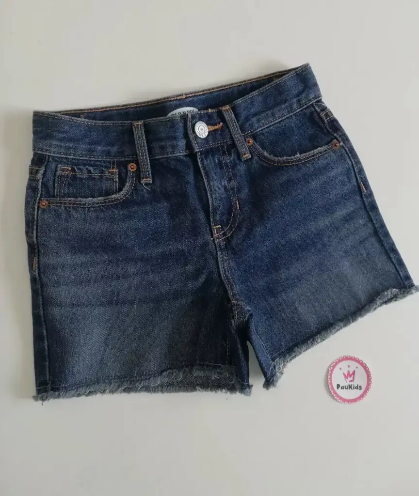 Short jean azul oscuro