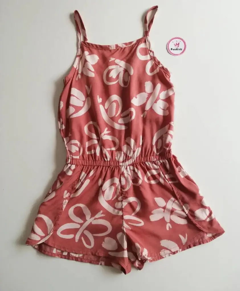 Romper coral mariposas 