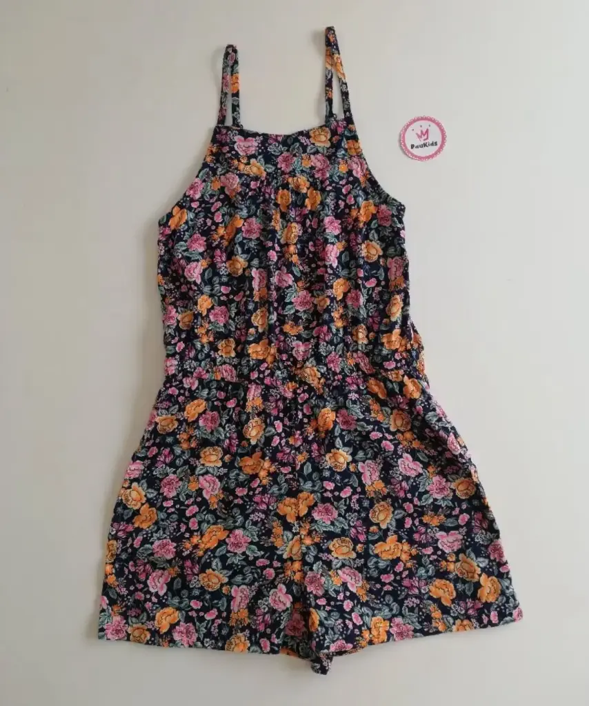 Romper azul flores colores