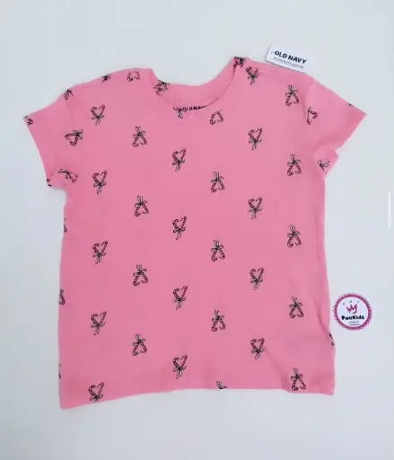 Blusa rosada bastones caramelo corazones