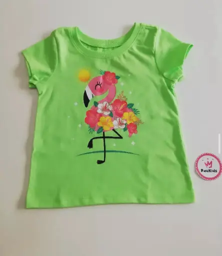 Blusa verde flamenco flores