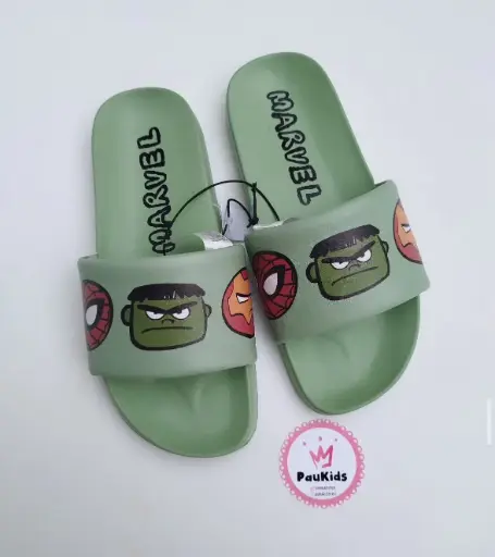 Zapatillas de meter verdes los vengadores