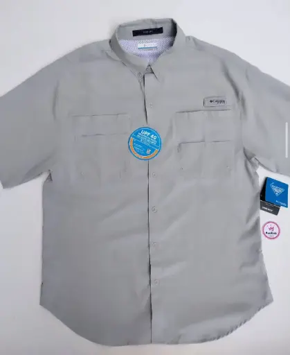 Camisa columbia gris