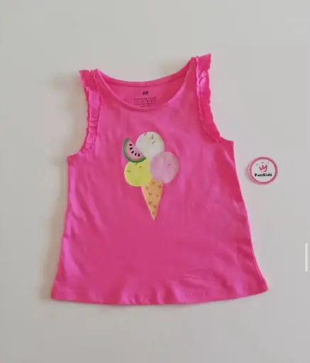 Blusa rosada helado