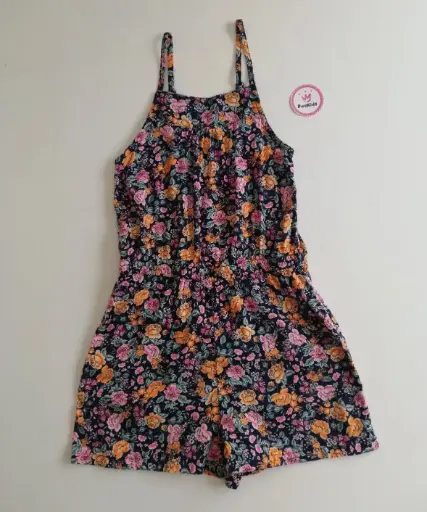 Romper azul flores colores