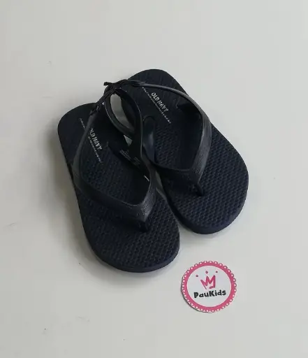 Zapatillas playeras negras elástico