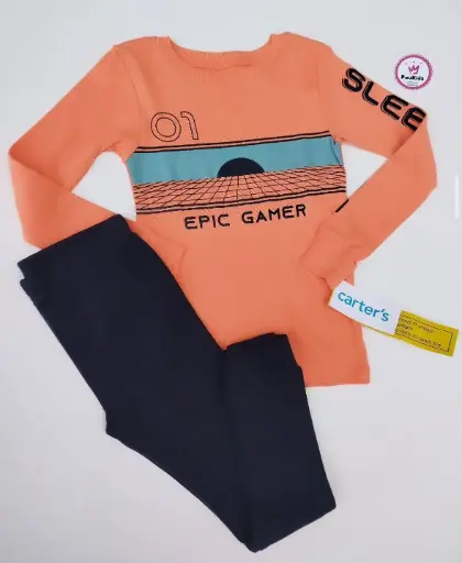 Set x2 pijama epic gamer