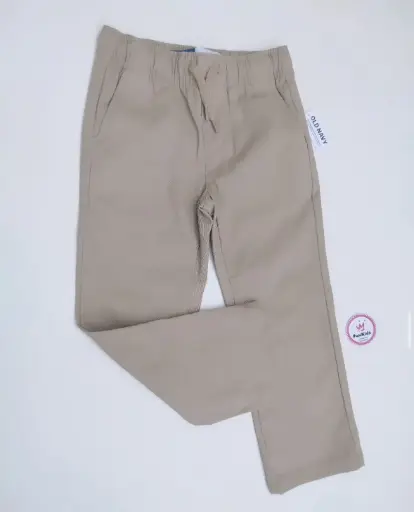 Pantalón cordón beige