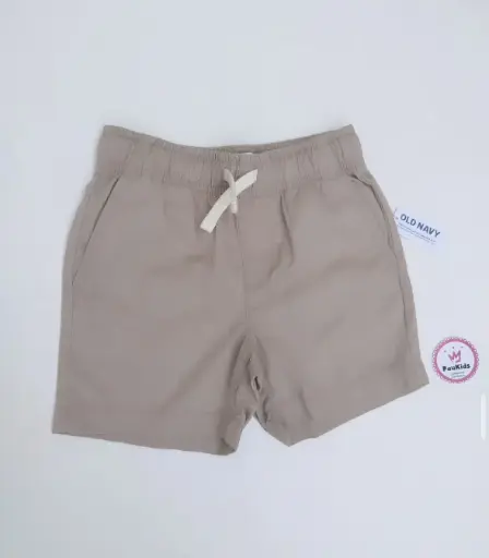 Pantaloneta cordón beige 