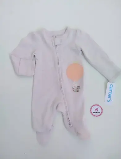 Monito lila conejita globo con cierre