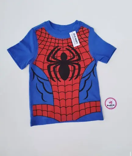 Camiseta azul Spider Man
